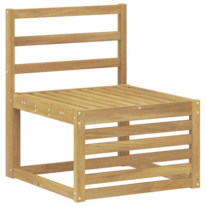Divano centrale per esterno Legno di Acacia Massello Bianco - homemem39