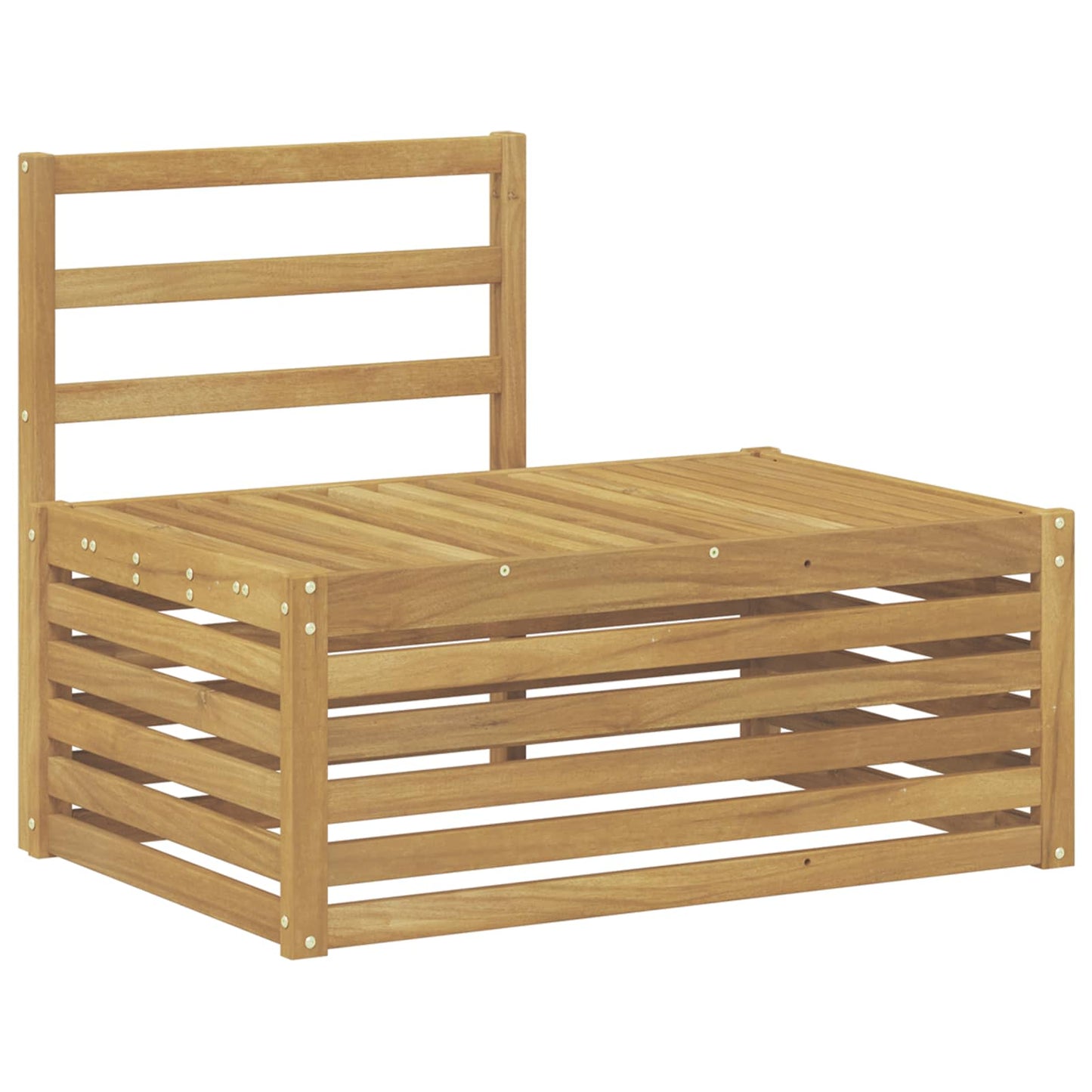 Set di divani da esterno Bianco 91 x 63 x 73 cm