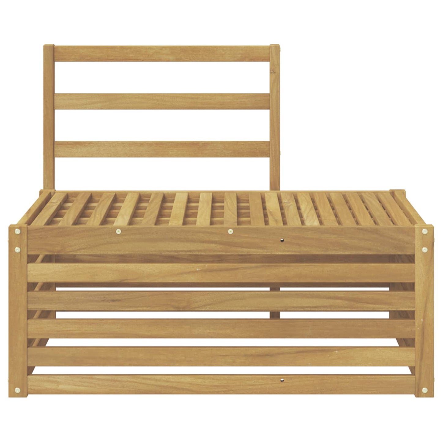 Set di divani da esterno Bianco 91 x 63 x 73 cm