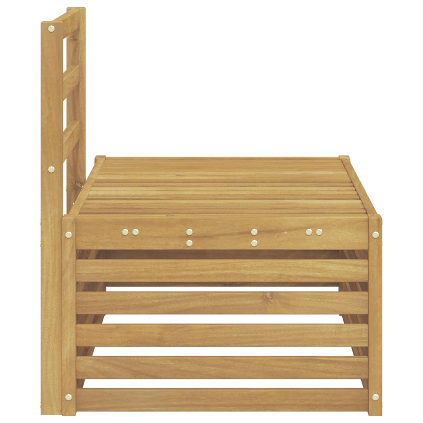 Set di divani da esterno Bianco 91 x 63 x 73 cm | homemem39