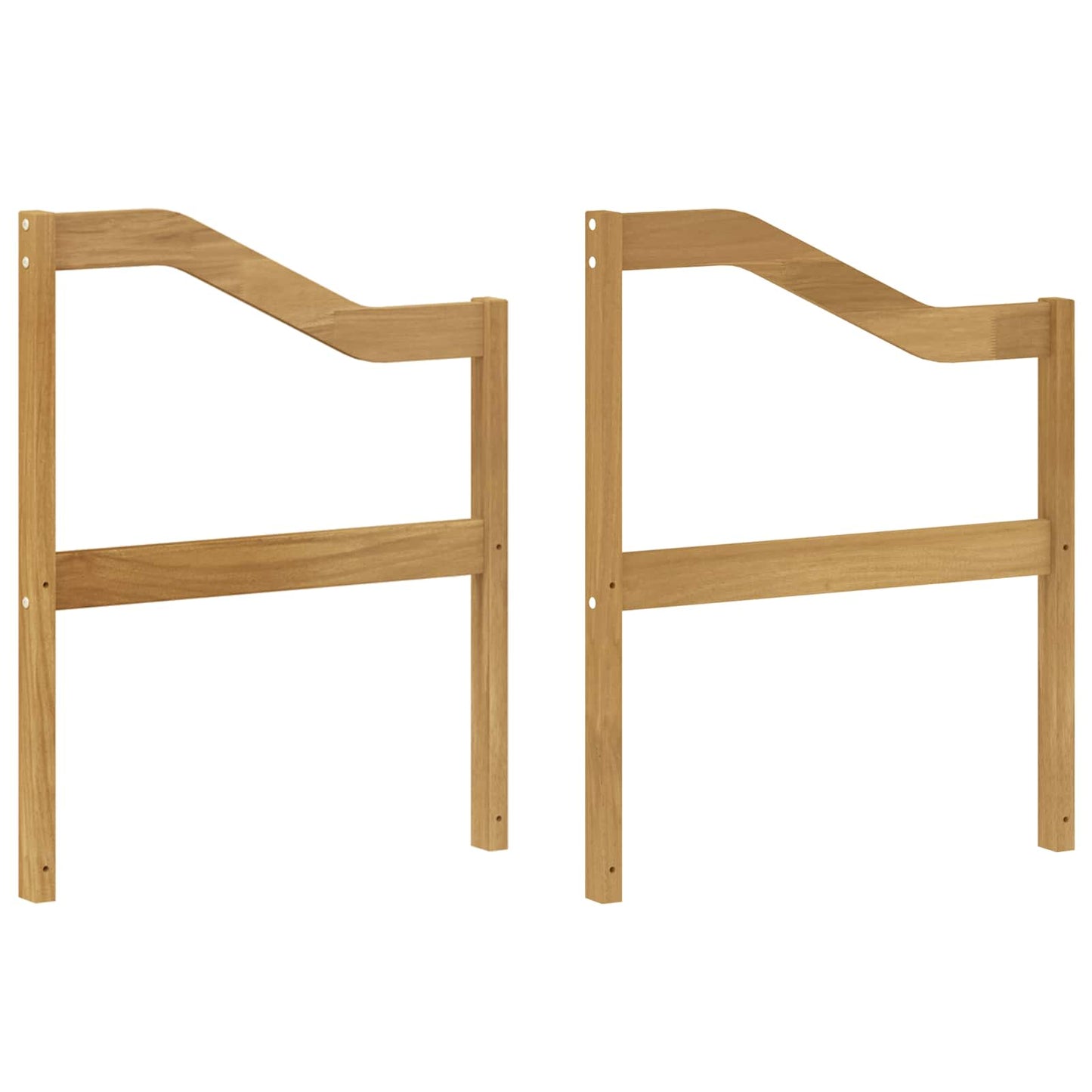 Modulo braccioli 2 pcs Bianco 59 x 4 x 73 cm | homemem39