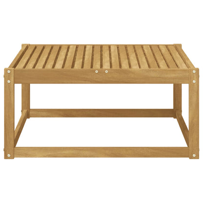 Poggiapiedi da Esterno Legno di Acacia Massello Bianco - homemem39