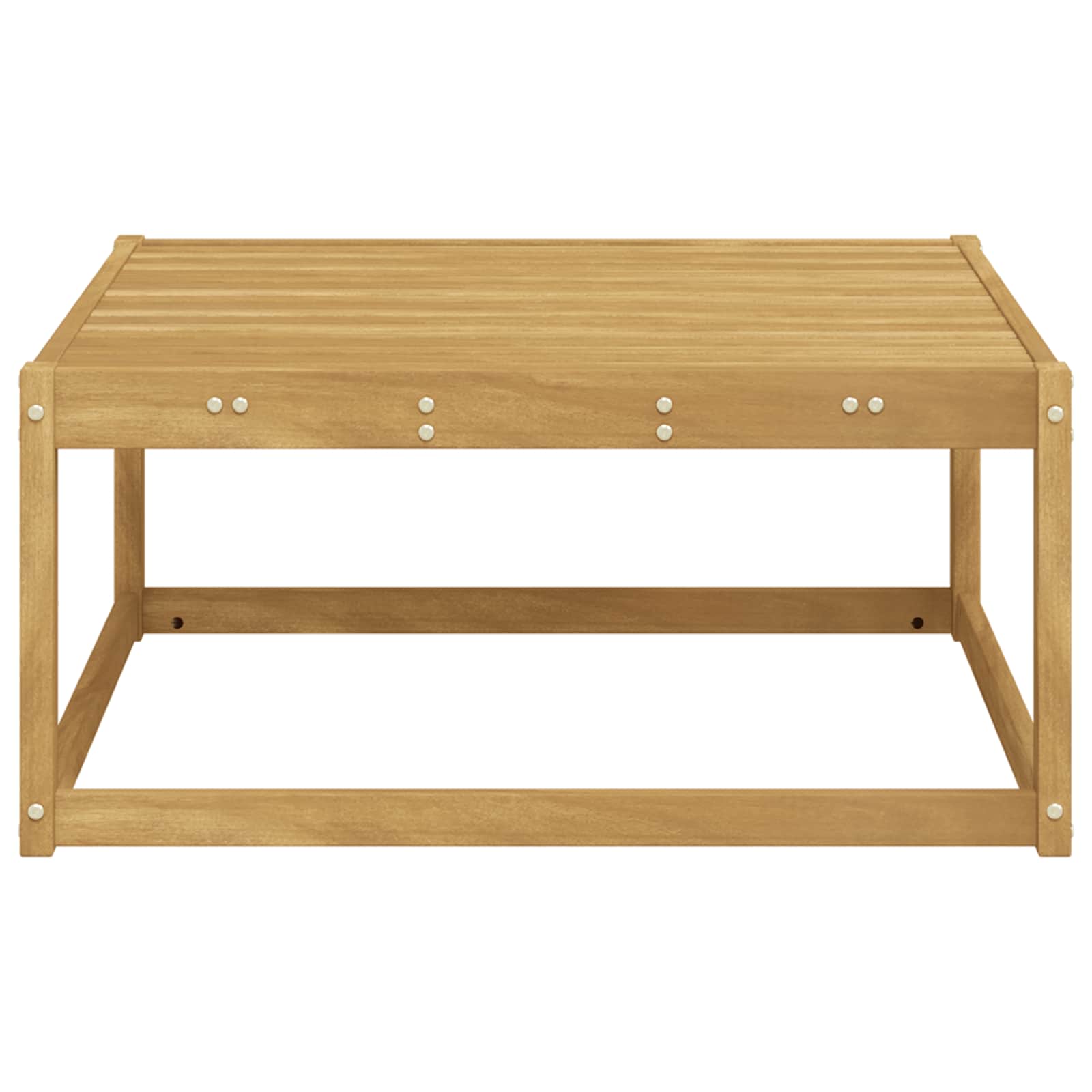 Poggiapiedi da Esterno Legno di Acacia Massello Bianco - homemem39