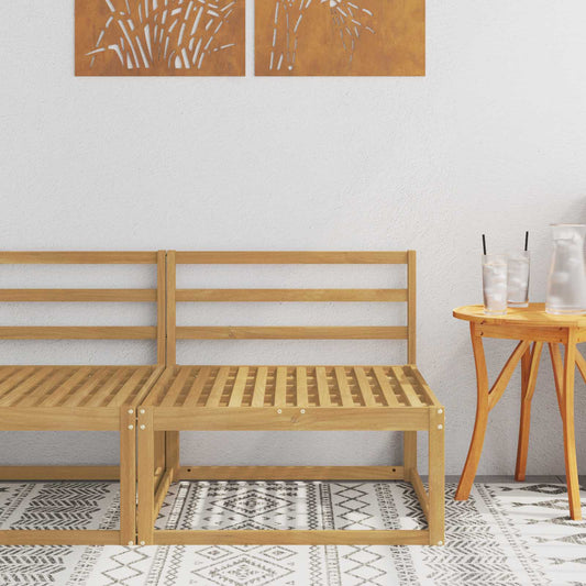 Divano centrale per esterno Bianco 79 x 83 x 73 cm - homemem39