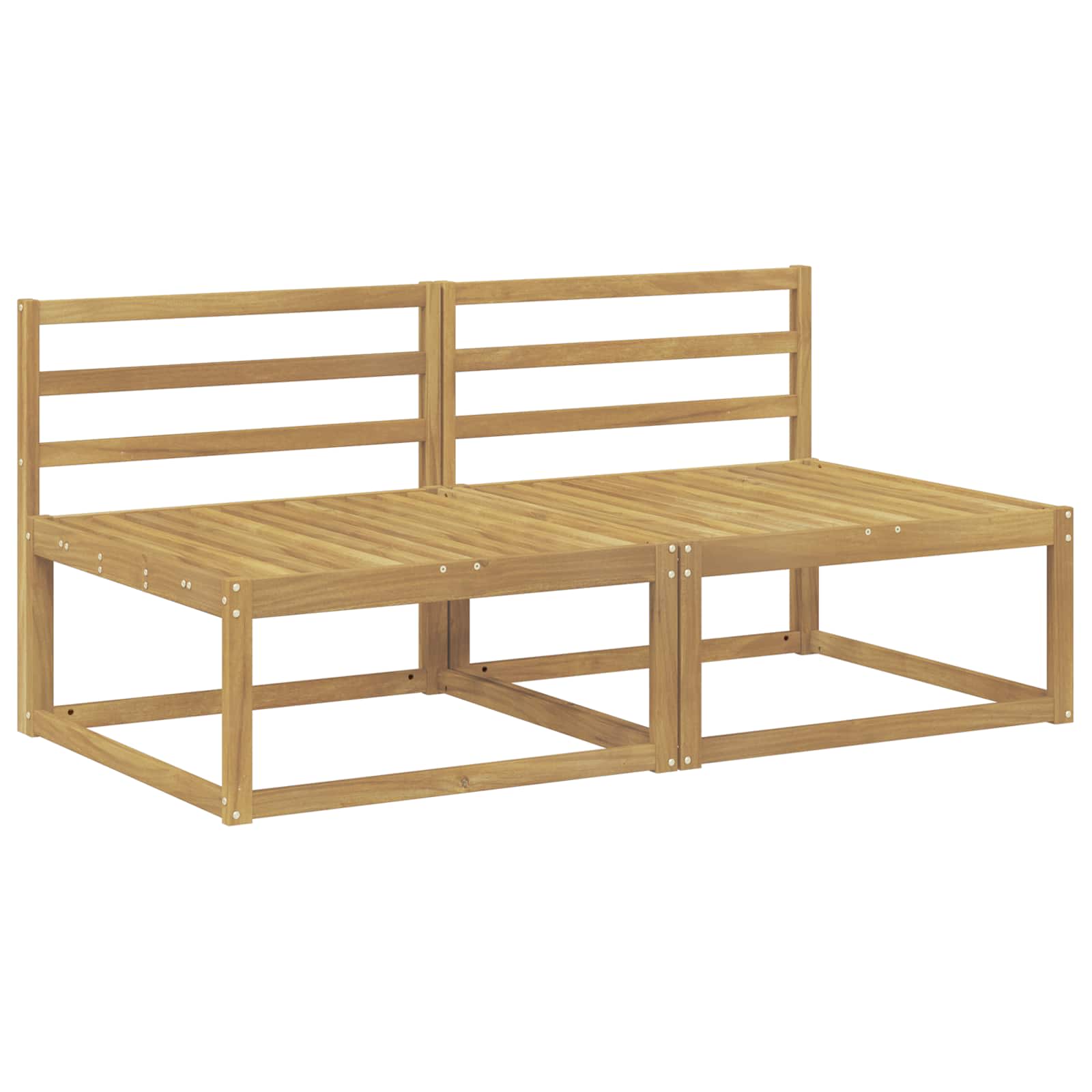 Divano centrale per esterno Bianco 158 x 83 x 73 cm | homemem39