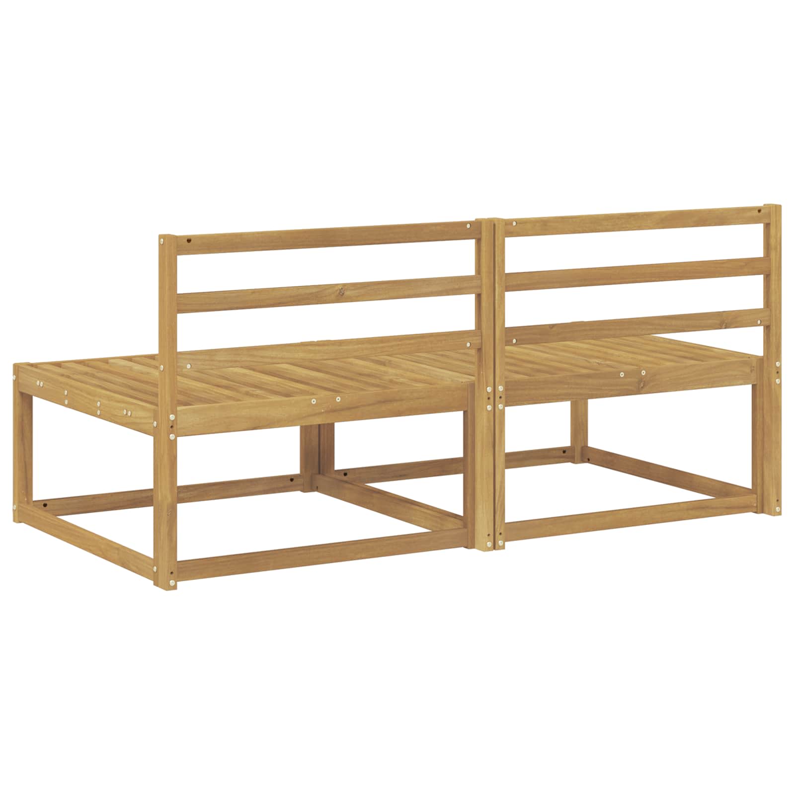 Divano centrale per esterno Bianco 158 x 83 x 73 cm | homemem39