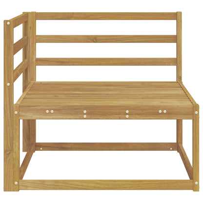 Divano angolare da esterno Bianco 83 x 83 x 73 cm - homemem39