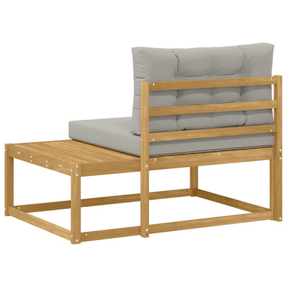 Divano da Esterno Bianco 115 x 83 x 73 cm Poliestere - homemem39