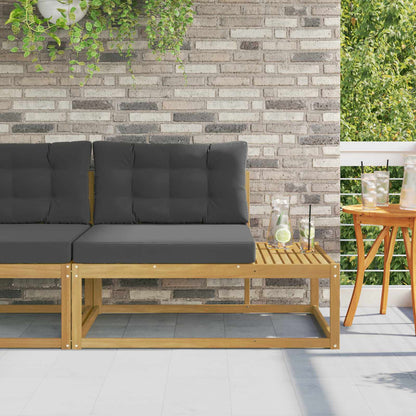 Divano da Esterno Bianco 115 x 83 x 73 cm Poliestere | homemem39