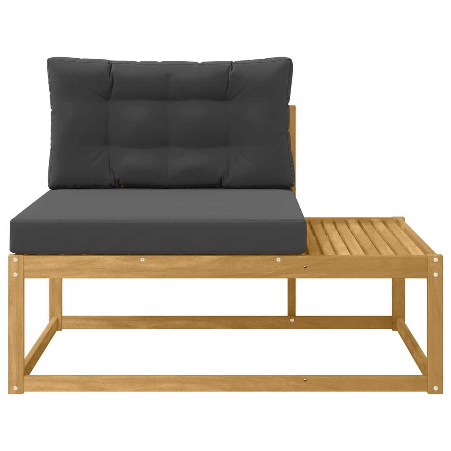 Divano da Esterno Bianco 115 x 83 x 73 cm Poliestere | homemem39