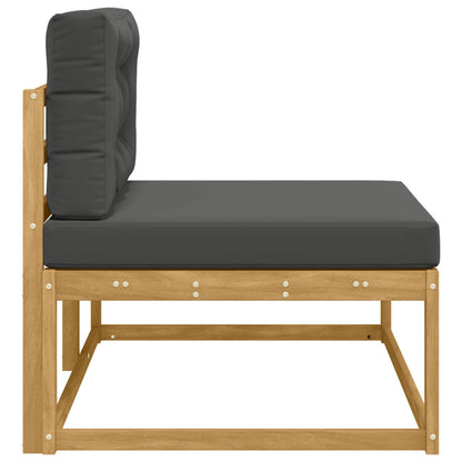 Divano da Esterno Bianco 115 x 83 x 73 cm Poliestere | homemem39