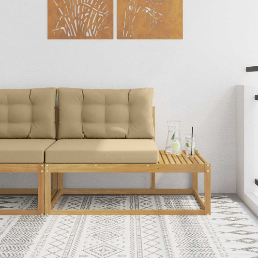 Divano da Esterno Bianco 115 x 83 x 73 cm Poliestere - homemem39