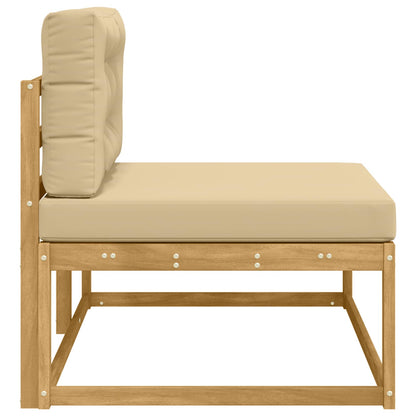 Divano da Esterno Bianco 115 x 83 x 73 cm Poliestere | homemem39