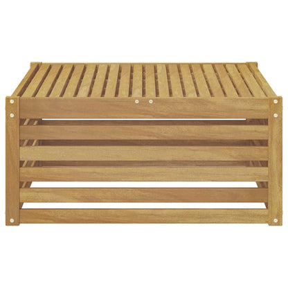 Tavolo da Esterno Legno di Acacia Massello Bianco | homemem39