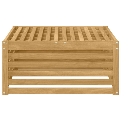 Poggiapiedi da Esterno Legno di Acacia Massello Bianco - homemem39