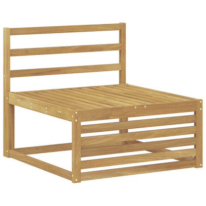 Divano centrale per esterno Legno di Acacia Massello Bianco - homemem39