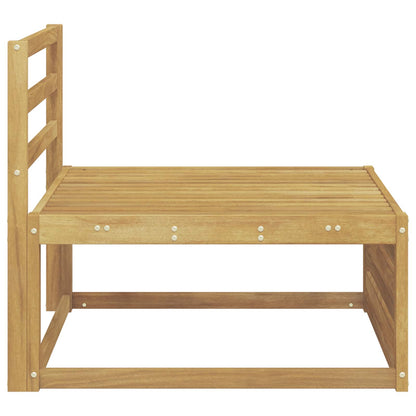 Divano centrale per esterno Legno di Acacia Massello Bianco - homemem39