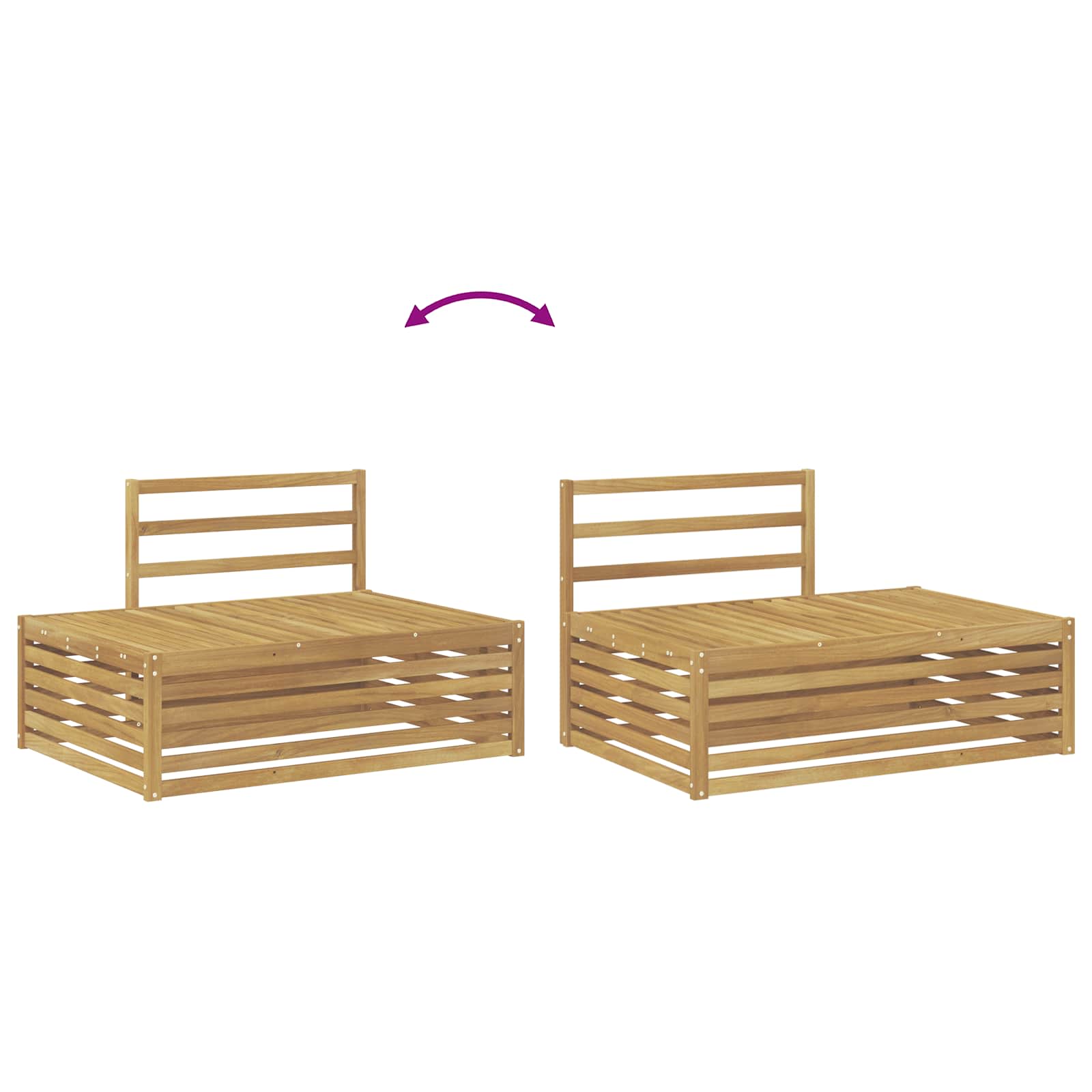 Divano Esterno Finale Bianco 115 x 83 x 73 cm | homemem39