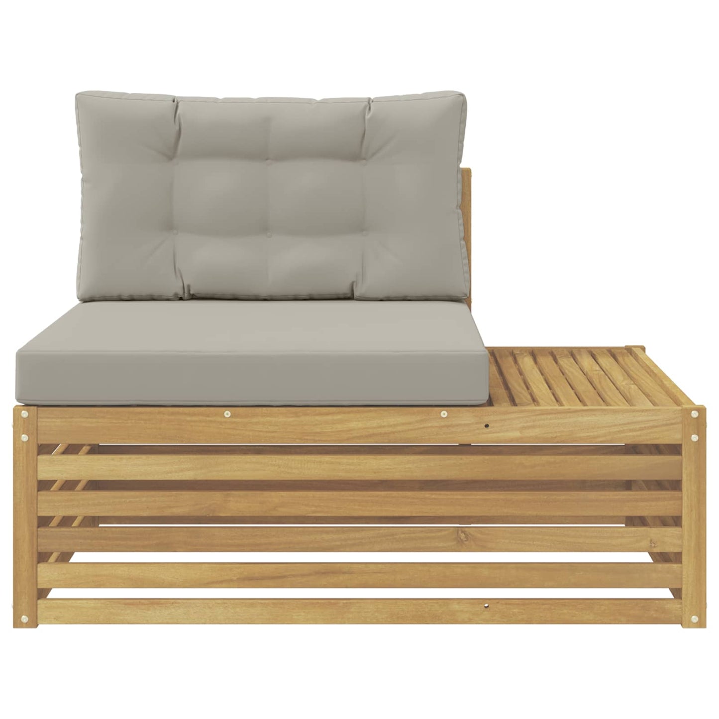 Divano da Esterno con cuscino Bianco 115 x 83 x 73 cm - homemem39