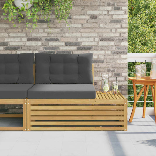 Divano da Esterno con cuscino Bianco 115 x 83 x 73 cm - homemem39
