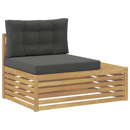 Divano da Esterno con cuscino Bianco 115 x 83 x 73 cm - homemem39