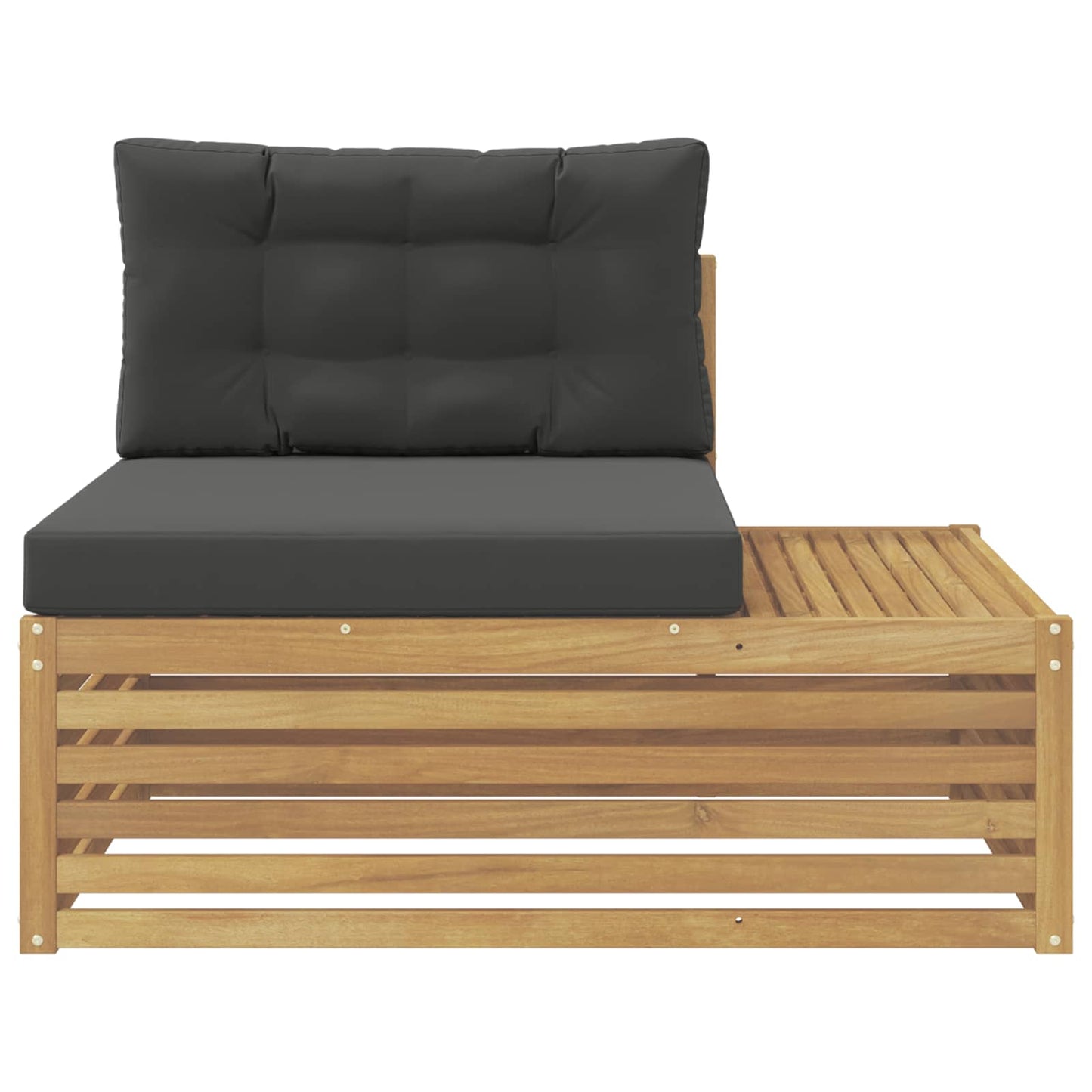 Divano da Esterno con cuscino Bianco 115 x 83 x 73 cm - homemem39