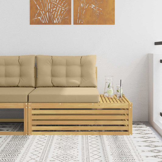 Divano da Esterno con cuscino Bianco 115 x 83 x 73 cm - homemem39