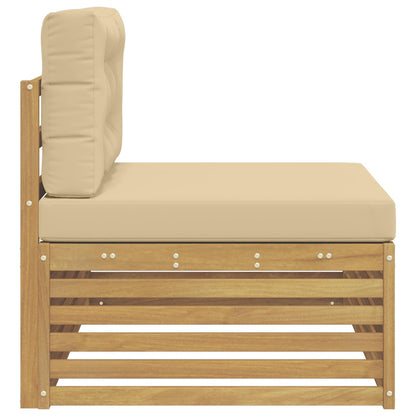 Divano da Esterno con cuscino Bianco 115 x 83 x 73 cm | homemem39