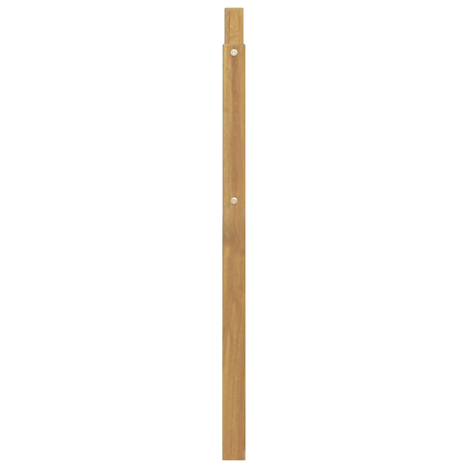 Modulo Schienale Bianco 79 x 4 x 73 cm Legno di Acacia Massello | homemem39