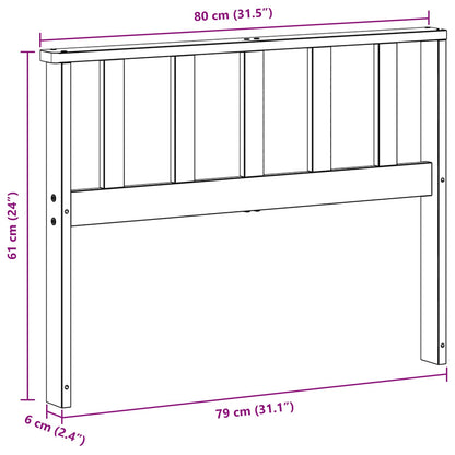 Modulo Braccioli 2 pcs Bianco 80 x 6 x 61 cm | homemem39