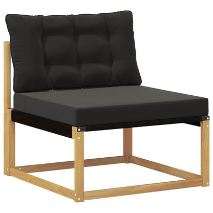Divano centrale per esterno Bianco 79 x 83 x 73 cm acciaio | homemem39