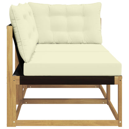 Unità Divano Sezionale con cuscino Bianco 162,5 x 83 x 73 cm