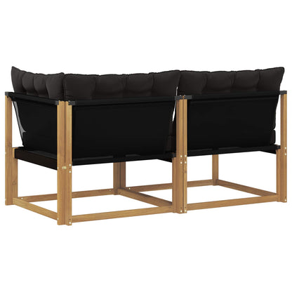 Unità Divano Sezionale con cuscino Bianco 162,5 x 83 x 73 cm | homemem39