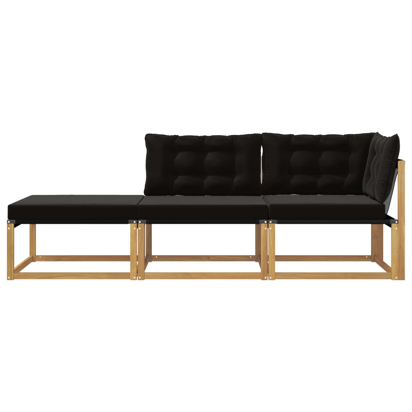 Unità Divano Sezionale con cuscino Bianco 241,5 x 83 x 73 cm | homemem39