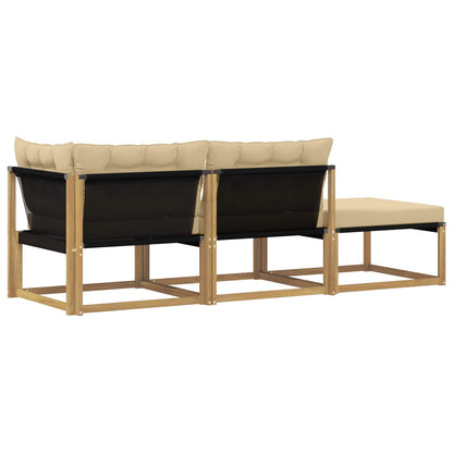 Unità Divano Sezionale con cuscino Bianco 241,5 x 83 x 73 cm | homemem39