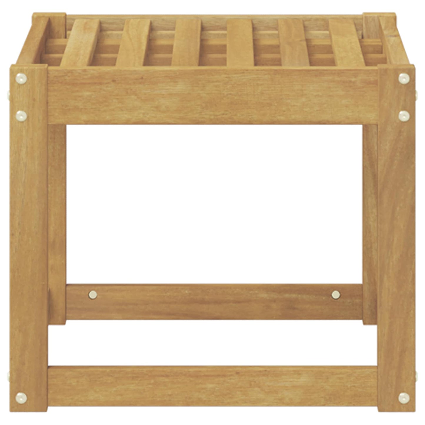 Panca da esterno Bianco 43 x 43 x 37 cm | homemem39