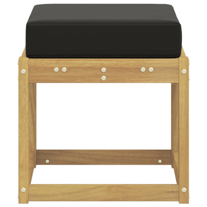 Panca da esterno con cuscino Bianco 43 x 43 x 45 cm | homemem39