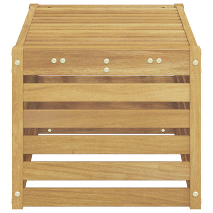 Panca da esterno Bianco 79 x 43 x 37 cm | homemem39