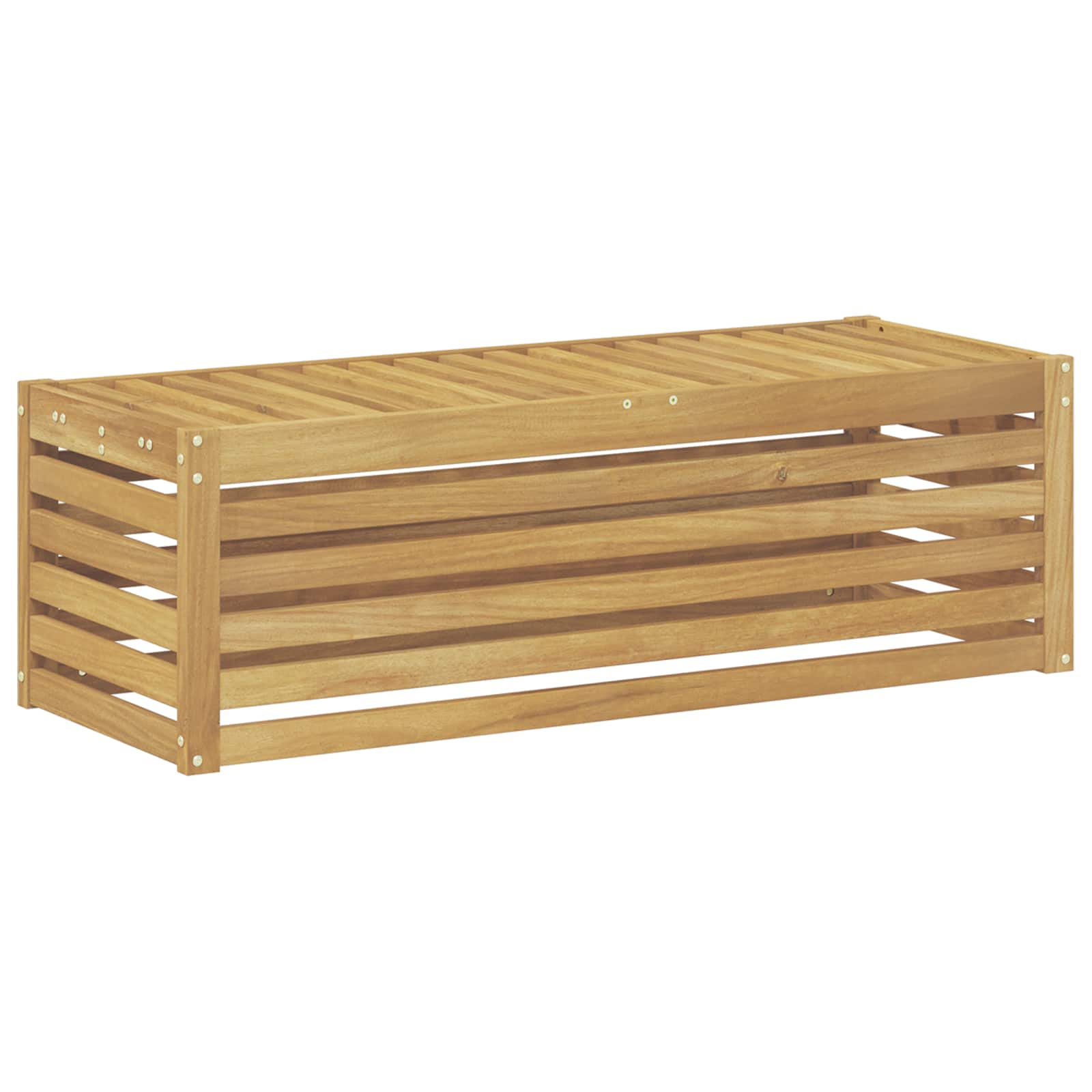 Panca da esterno Bianco 115 x 43 x 37 cm | homemem39