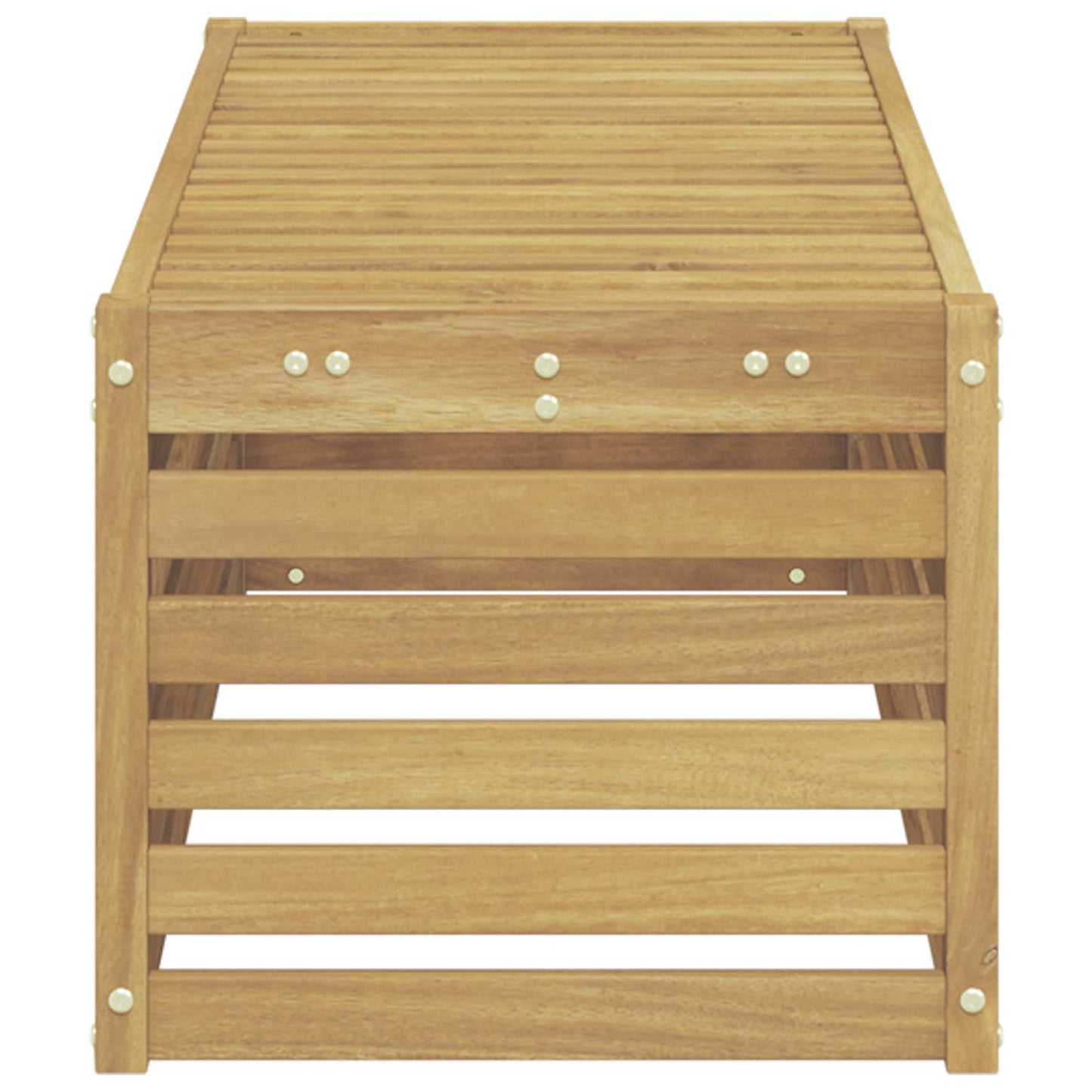 Panca da esterno Bianco 115 x 43 x 37 cm | homemem39