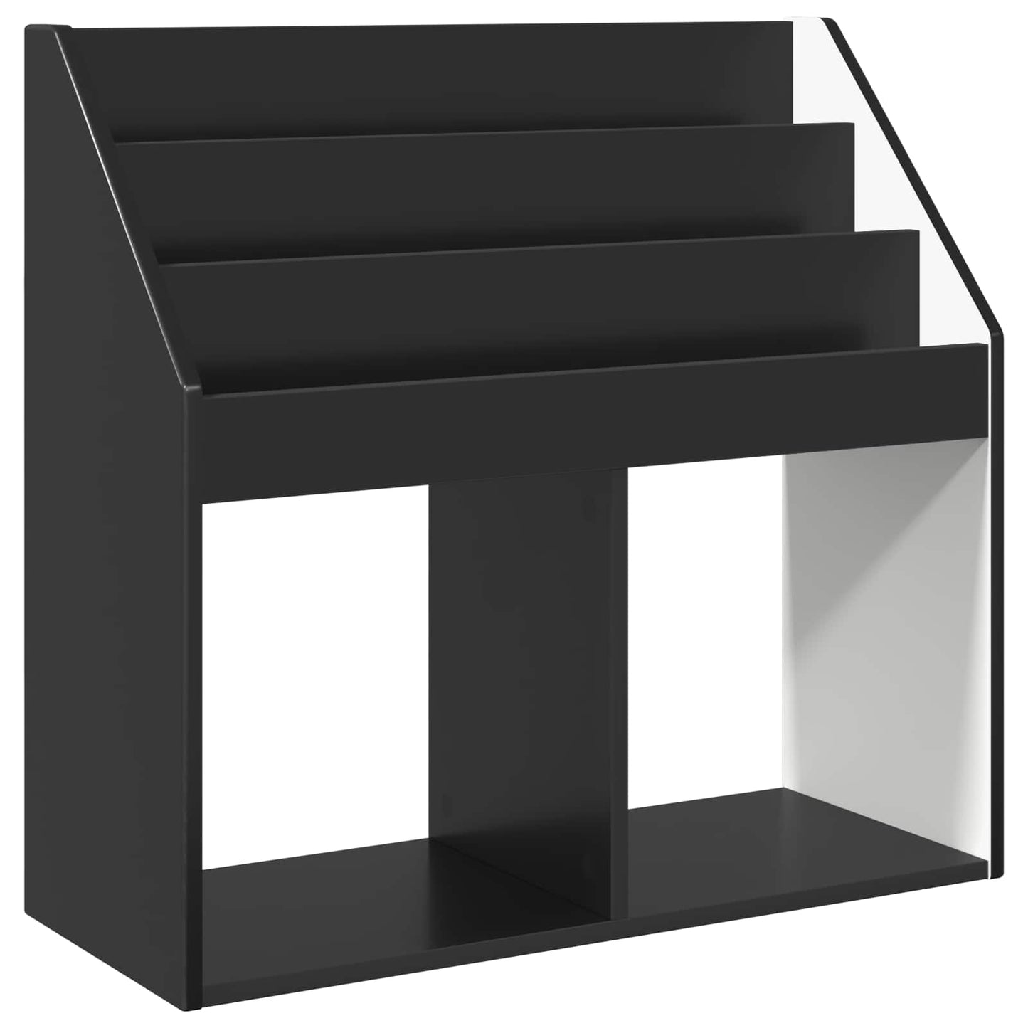 Libreria per Bambini Nero 72,5 x 29,5 x 69 cm Legno multistrato