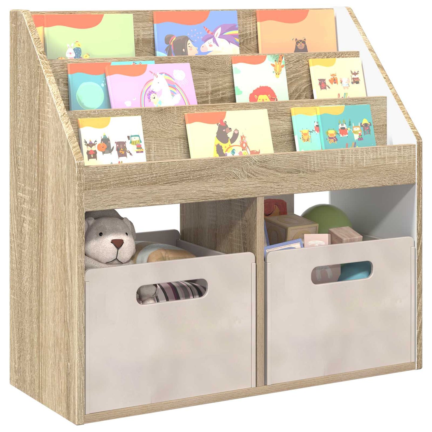 Libreria per Bambini Rovere Sonoma 72,5 x 29,5 x 69 cm