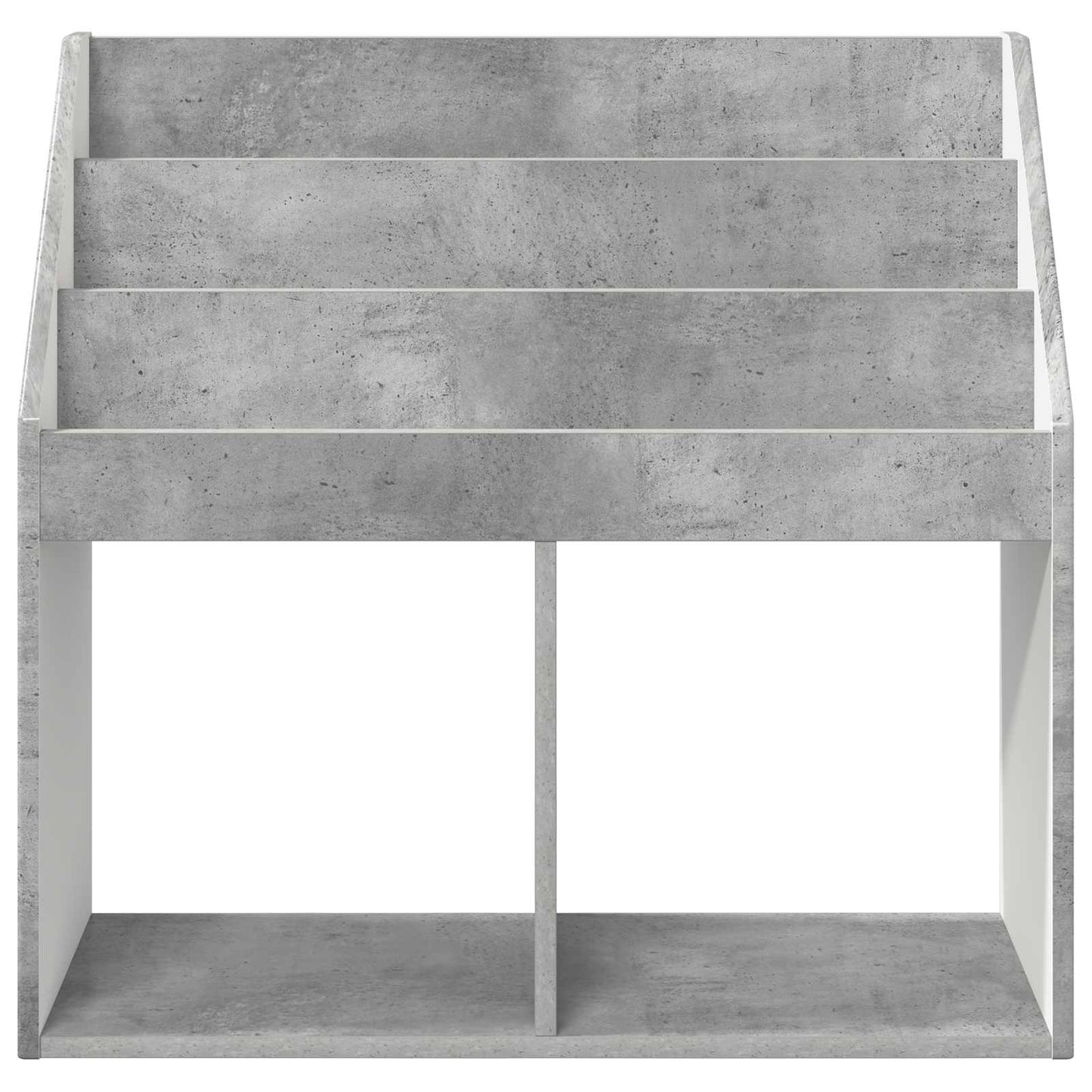 Libreria per Bambini Grigio cemento 72,5 x 29,5 x 69 cm