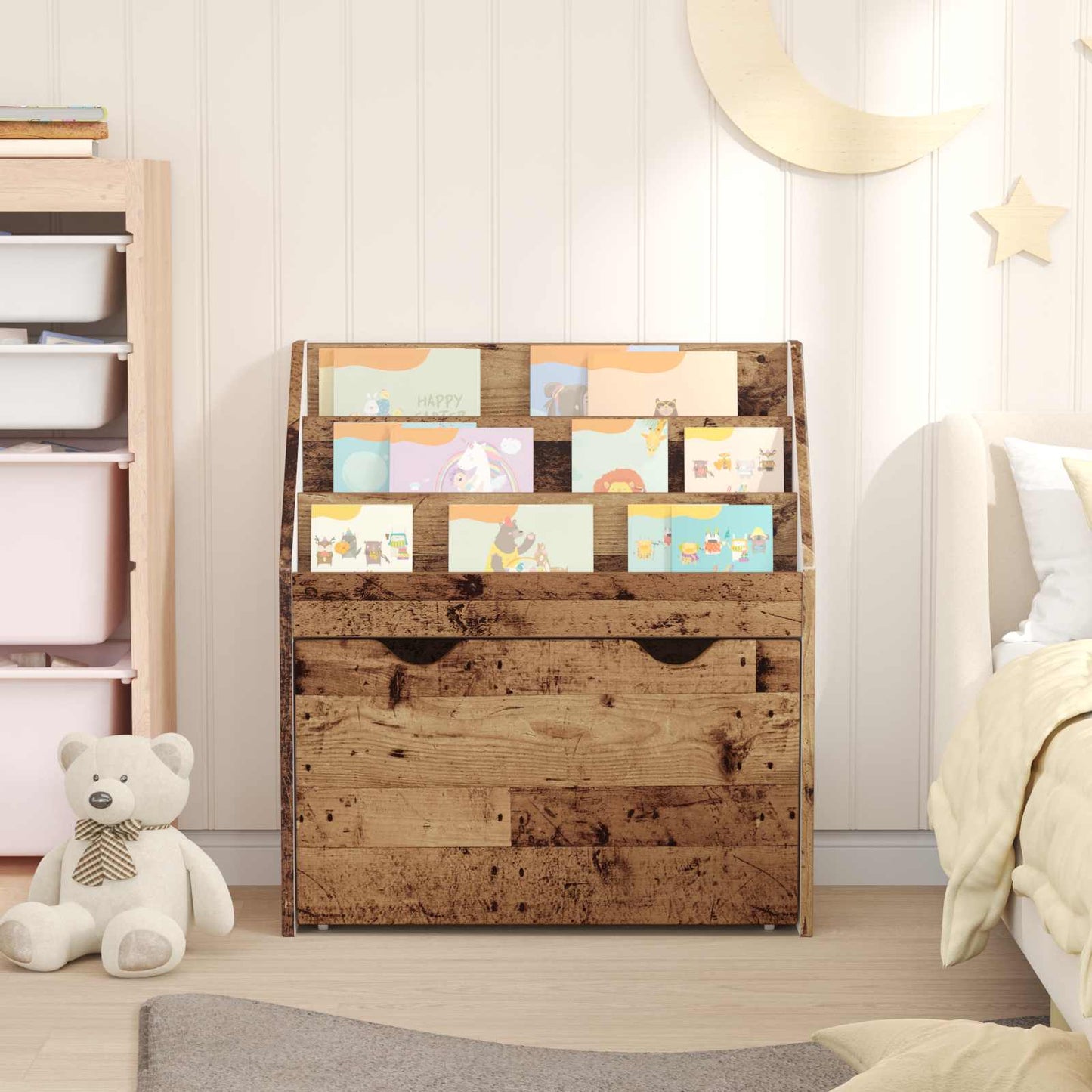 Libreria per Bambini Legno vecchio 60 x 29,5 x 69 cm