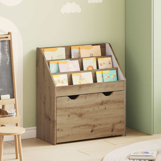 Libreria per Bambini Rovere artigianale 60 x 29,5 x 69 cm | homemem39