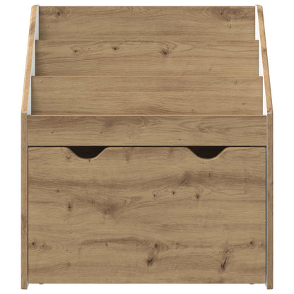 Libreria per Bambini Rovere artigianale 60 x 29,5 x 69 cm | homemem39