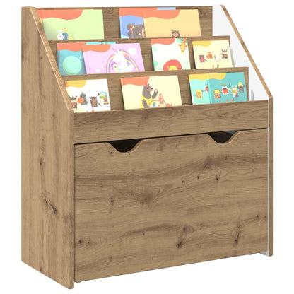 Libreria per Bambini Rovere artigianale 60 x 29,5 x 69 cm | homemem39