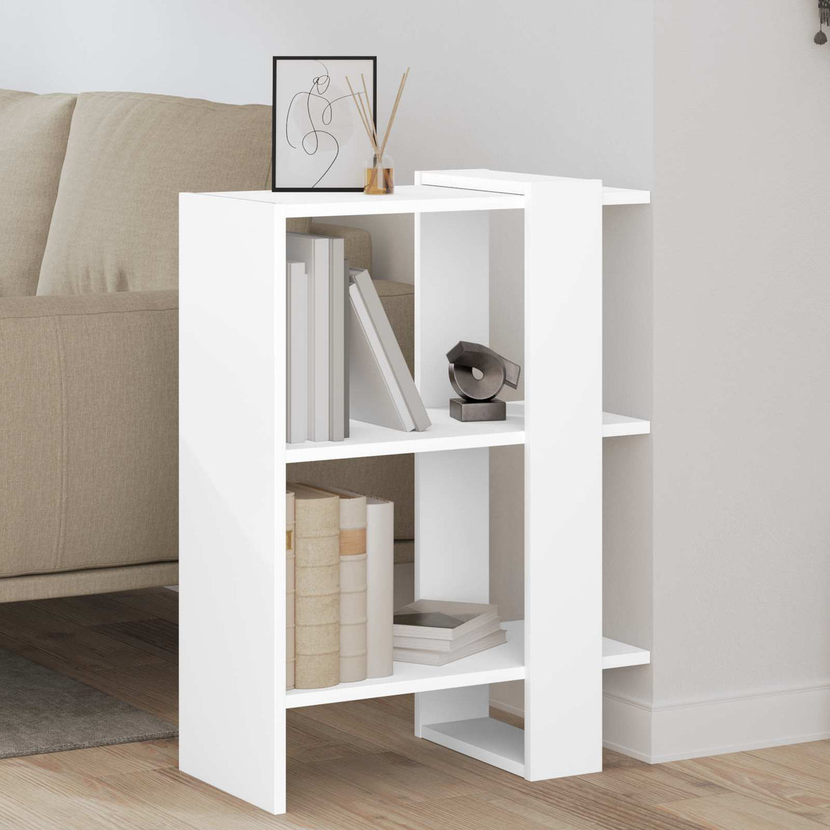 Libreria 2 livelli 52 x 25 x 71,5 cm Legno ingegnerizzato - homemem39