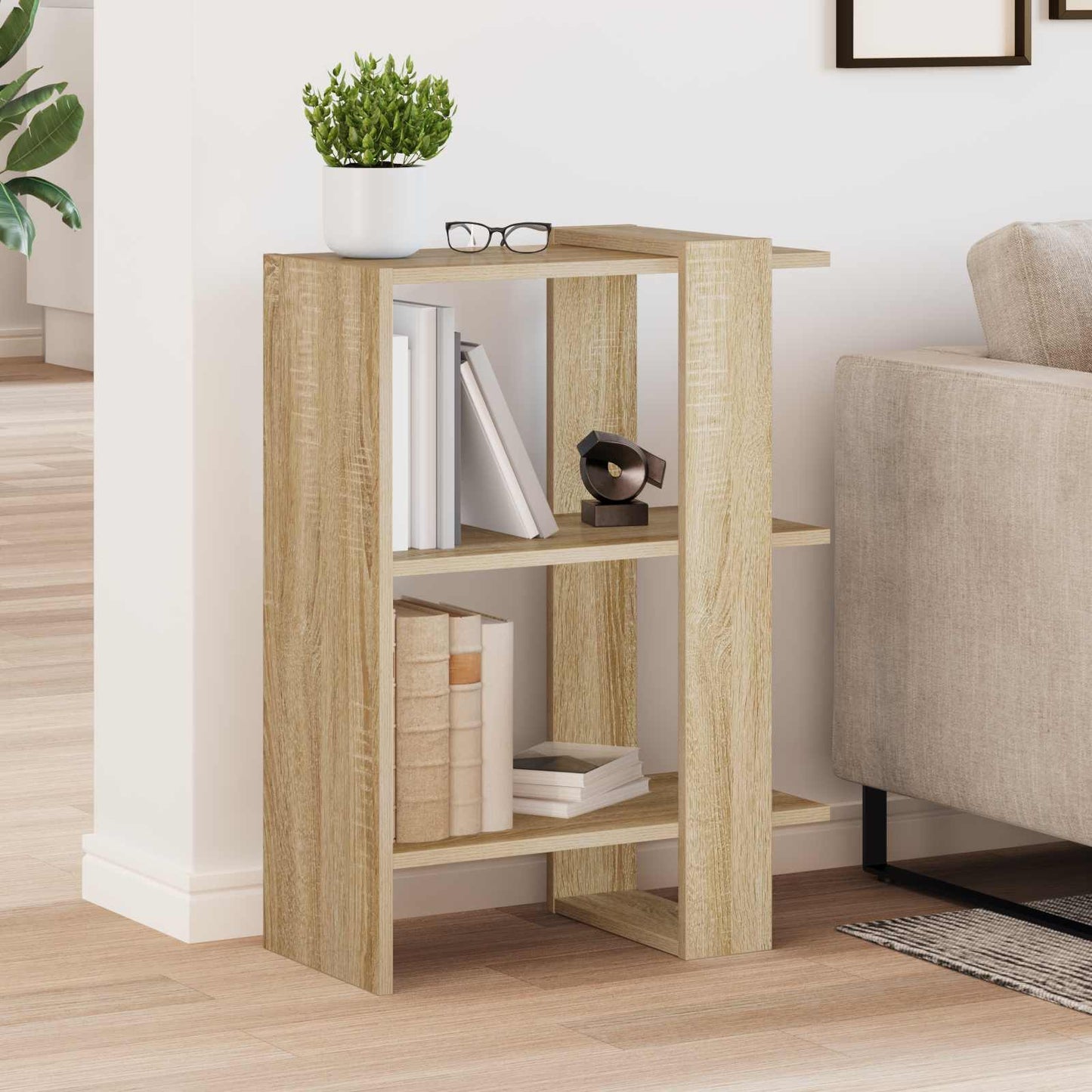 Libreria Rovere Sonoma 52 x 25 x 71,5 cm Legno multistrato