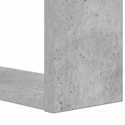 Libreria Grigio cemento 52 x 25 x 71,5 cm Legno multistrato